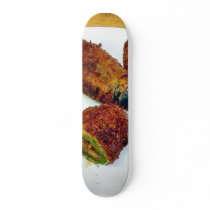 Cooking Food Stuffed Jalapenos Peppers Skateboard