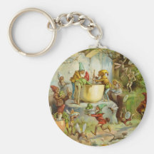 Cooking In The Gnome Kitchen Keychain