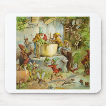 Cooking In The Gnome Kitchen Mouse Pad