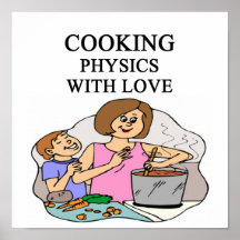 COOKING physics Poster