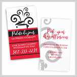 Cooking pot big curly steam chef catering busin... business cards