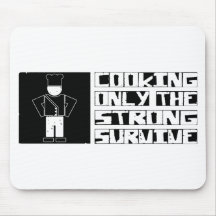 Cooking Survive Mouse Mat