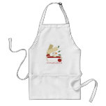 Cooking vegetarian vegetable lasagna food t-shi... aprons