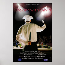 Cooking with Calvin Print