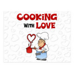 Cooking with Love Post Card