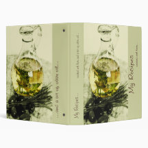 Cooking with olive oil recipe binder