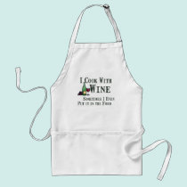 Cooking with Wine aprons
