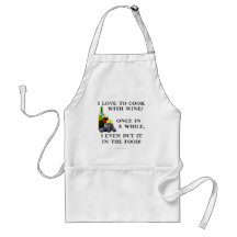 Cooking with Wine Apron