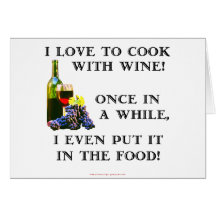 Cooking with Wine Card