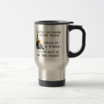 Cooking with Wine Coffee Mug
