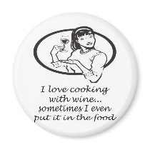Cooking With Wine Magnets