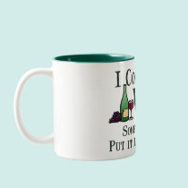 Cooking with Wine mugs