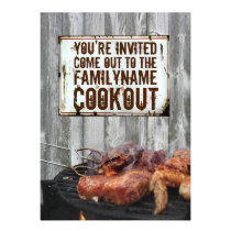 Cookout Invitations invitations