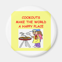 cookouts fridge magnets