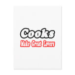 Cooks Make Great Lovers