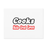 Cooks Make Great Lovers