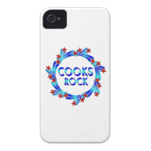 Cooks Rock Red Stars iPhone 4 Cases