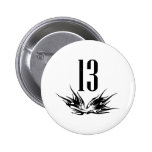 Cool 13th Birthday Gift Pinback Buttons