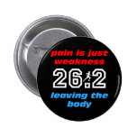 Cool 26.2 marathon pin