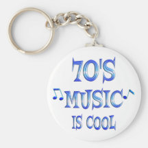 Cool 70s key chain