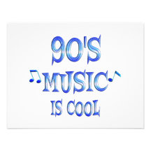 Cool 90s custom invitations