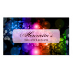Cool Abstract Colourful Vector Business Card