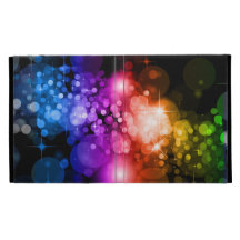 Cool Abstract Colourful Vector iPad Folio Case