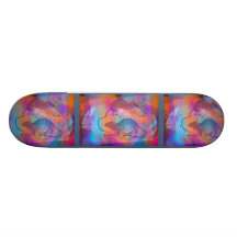 Cool Abstract Design Skateboard Deck