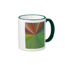 Cool Abstract Rays Coffee Mugs