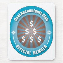 Cool Accountants Club Mouse Mats