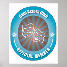 Cool Actors Club Print