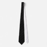 Cool algebra equation in white on black tie