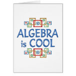 Cool Algebra Greeting Card