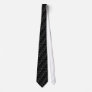 Cool algebra quadratic equation white on black ties