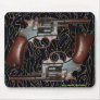 Cool antique guns mousepad design