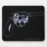 Cool antique revolver mousepad design