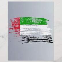 Cool Arab flag design Personalized Flyer