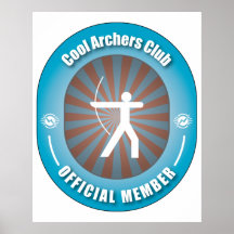 Cool Archers Club Poster