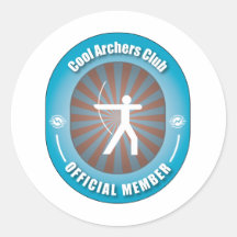 Cool Archers Club Sticker