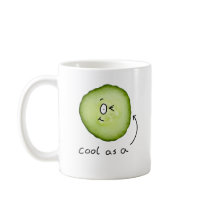 cool as a cucumber mug