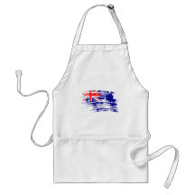 Cool Australian flag design Aprons