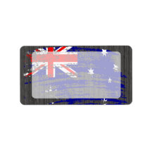 Cool Australian flag design Personalized Address Labels