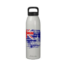 Cool Australian flag design Water Bottles