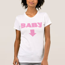 Cool Baby Arrow Maternity T-Shirt It's a Girl