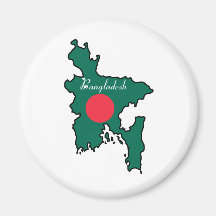 Cool Bangladesh Magnets