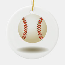 Cool Baseball Emblem Ornaments