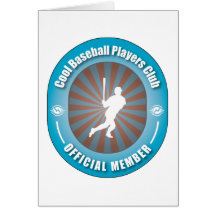 Cool Baseball Players Club Card