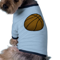 Cool Basketball and Custom Sports B Ball Dog Clothing
