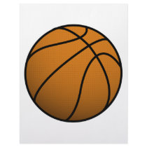 Cool Basketball and Custom Sports B Ball Personalized Letterhead