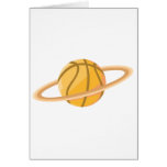 Cool Basketball Icon Logo Shirt Greeting Cards